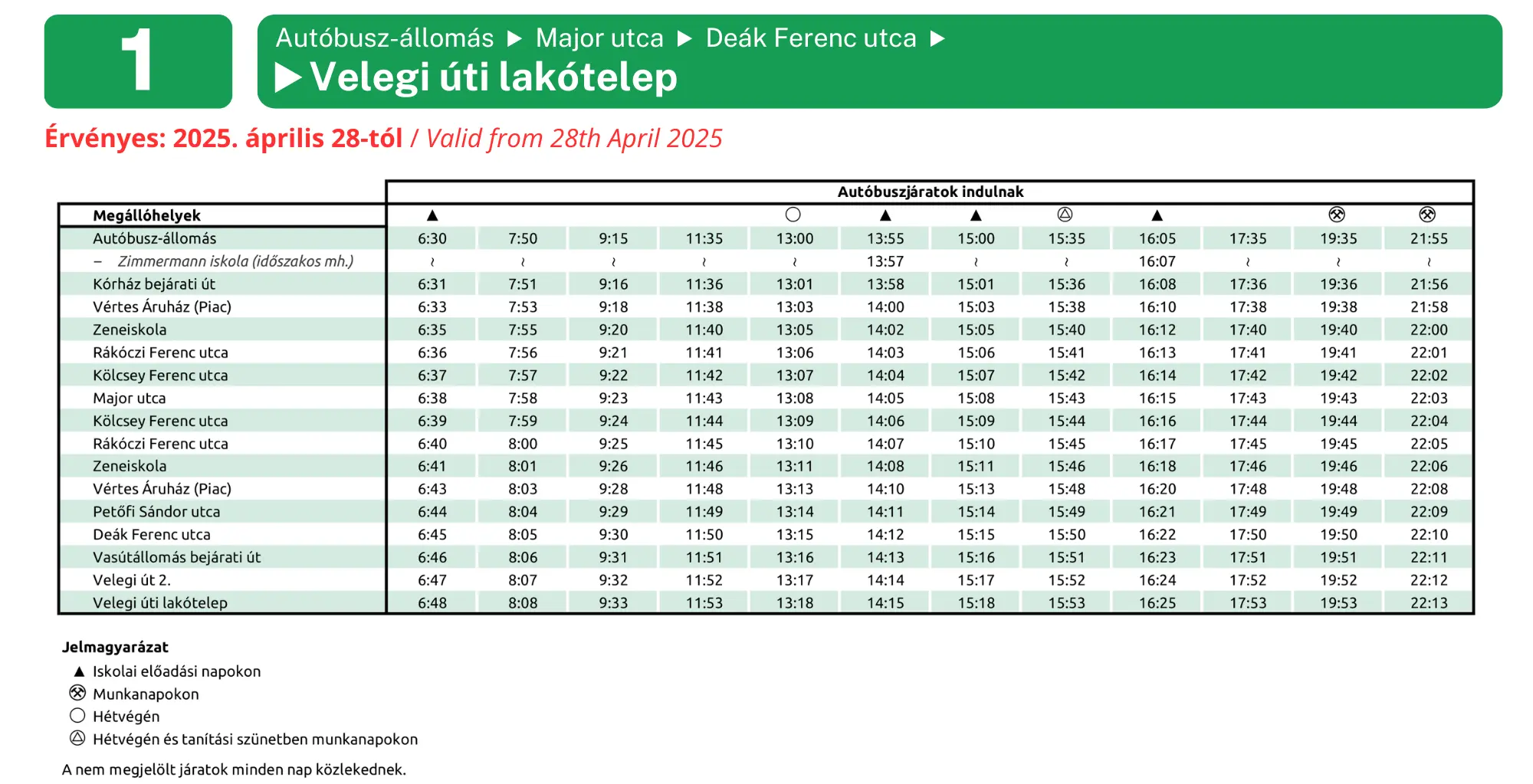 Mór helyi járat | Menetrendek és friss információk - helyi.morikozlekedes.hu
