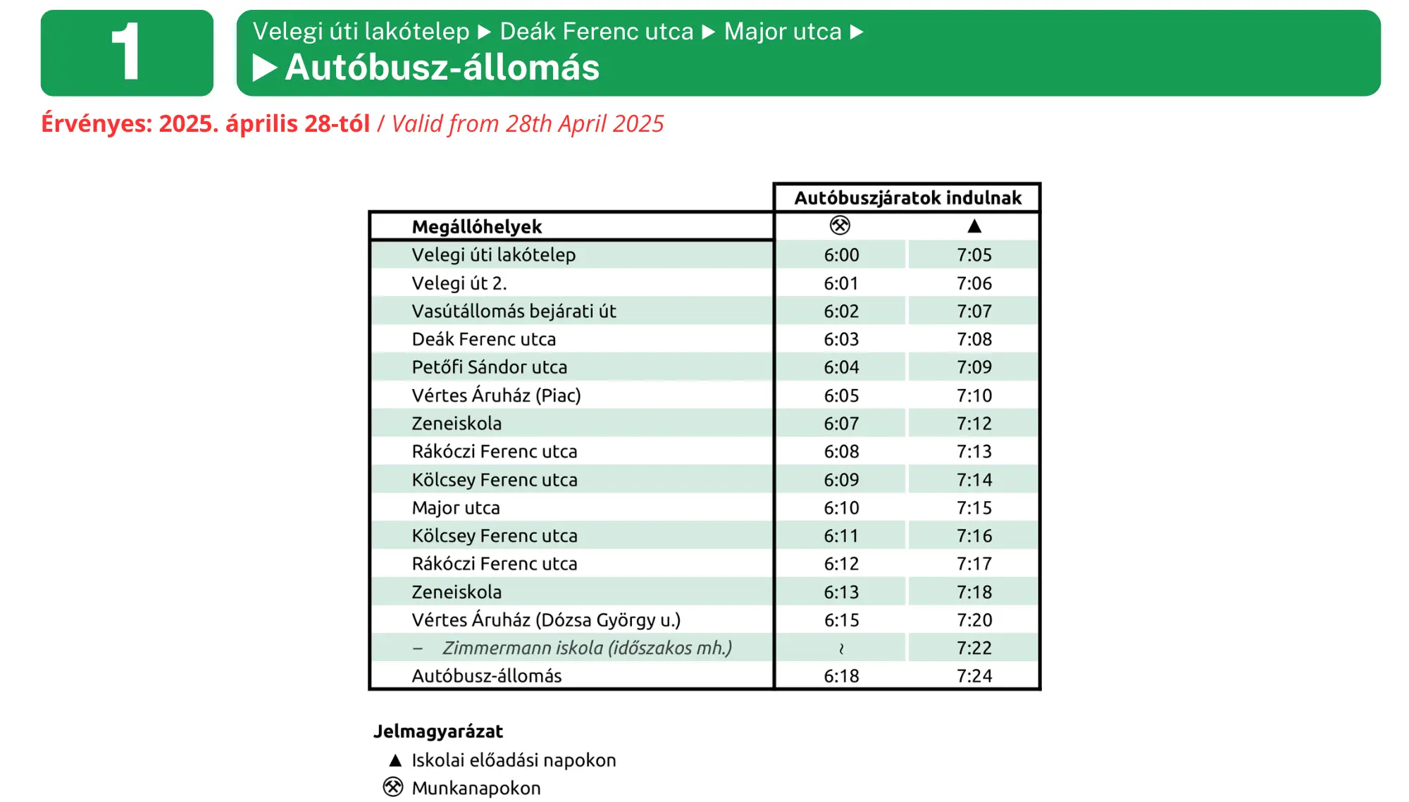 Mór helyi járat | Menetrendek és friss információk - helyi.morikozlekedes.hu