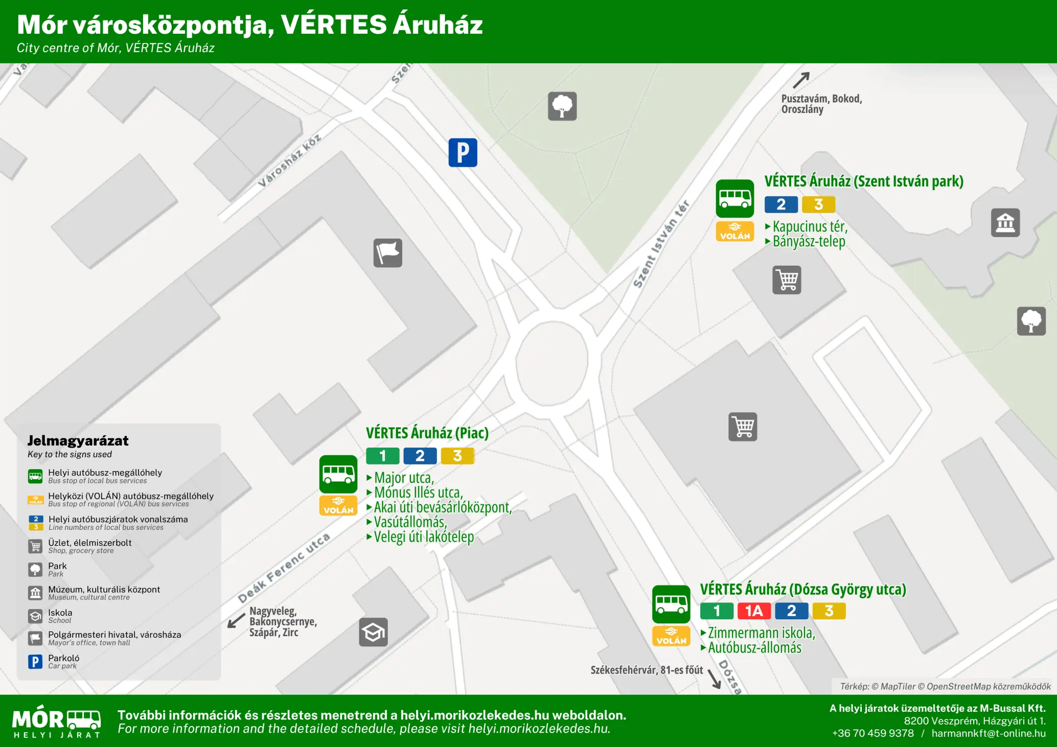 Mór helyi járat | Menetrendek és friss információk - helyi.morikozlekedes.hu