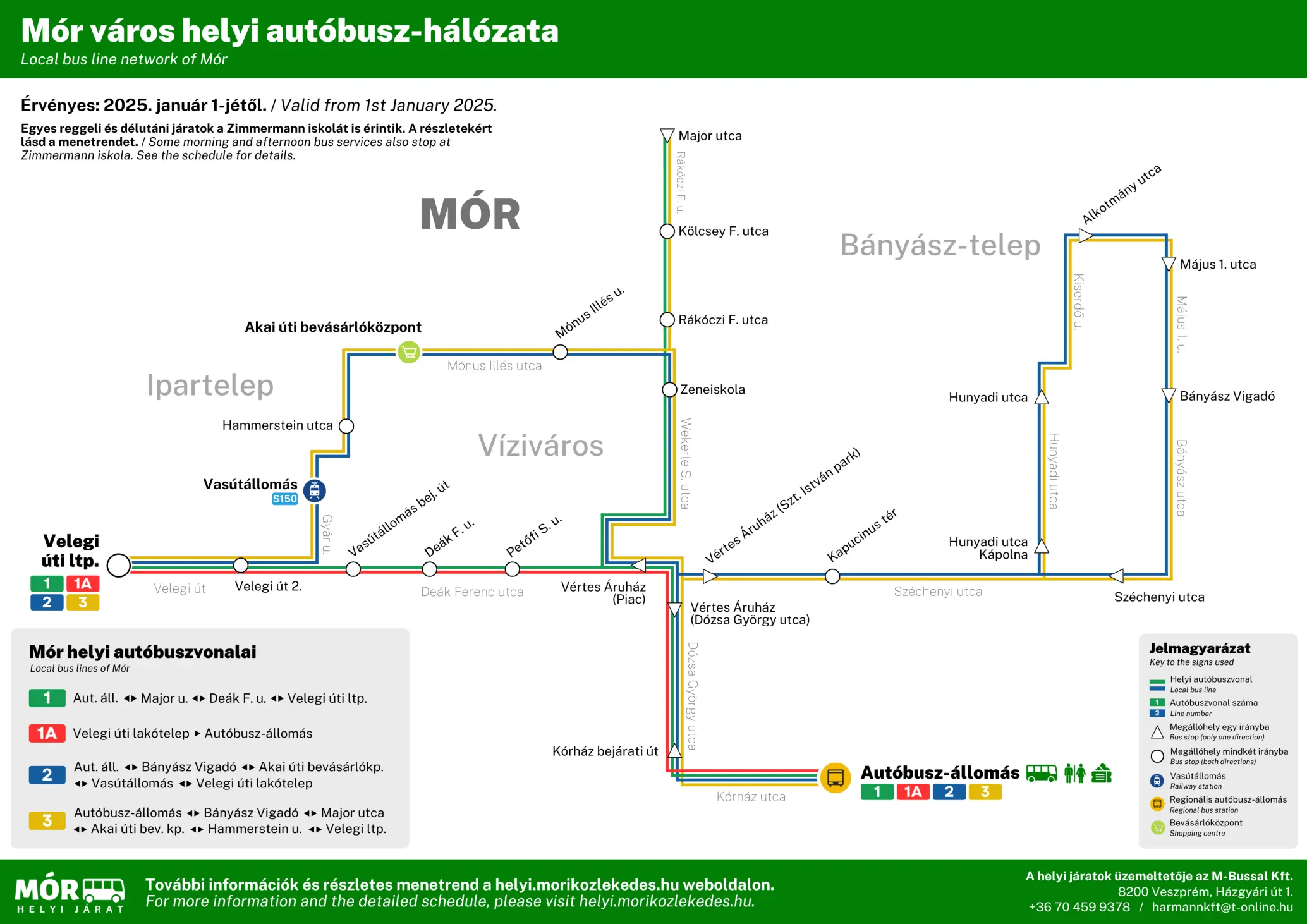 Mór helyi járat | Menetrendek és friss információk - helyi.morikozlekedes.hu